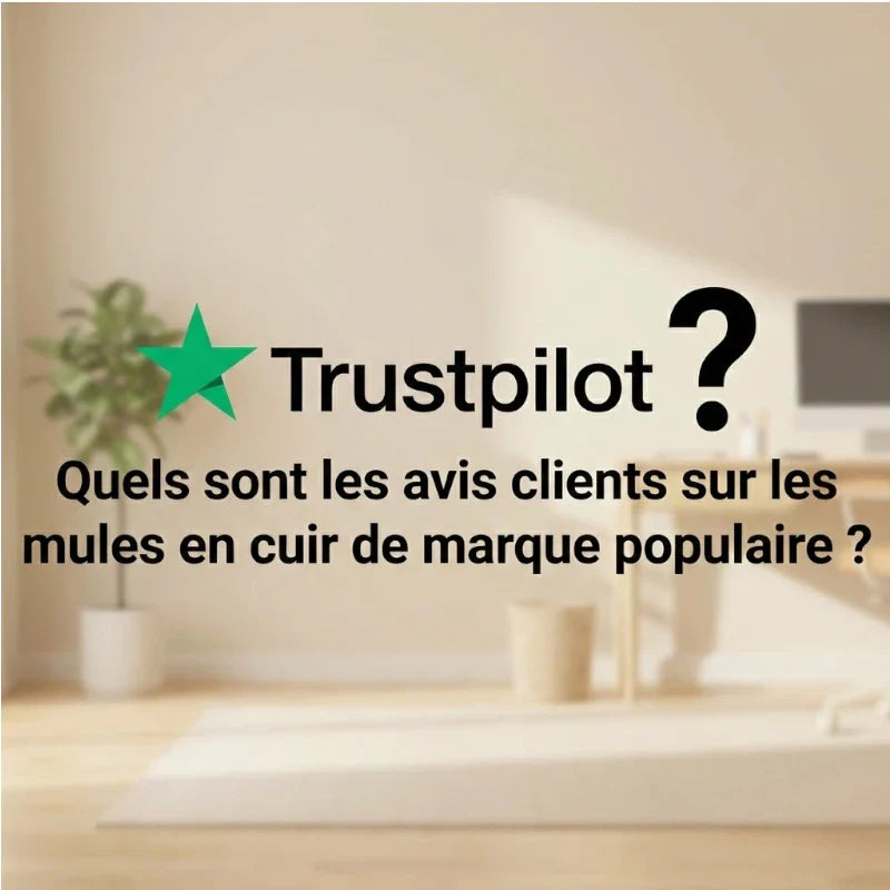 Quels sont les avis clients sur les mules en cuir de marque populaire ?