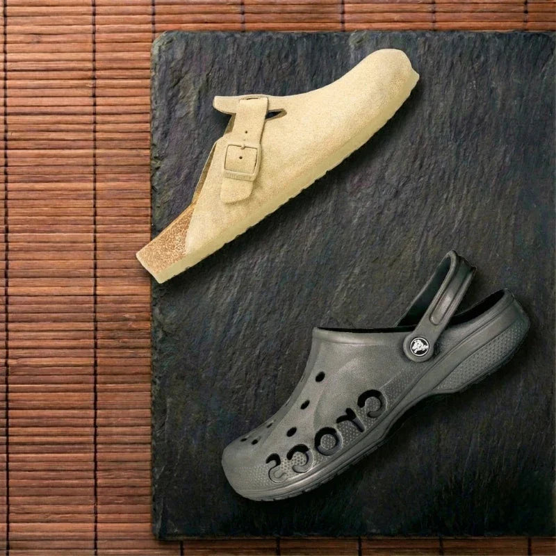 Boston de Birkenstock vs Classic Clog de Crocs : Le duel des géants du confort