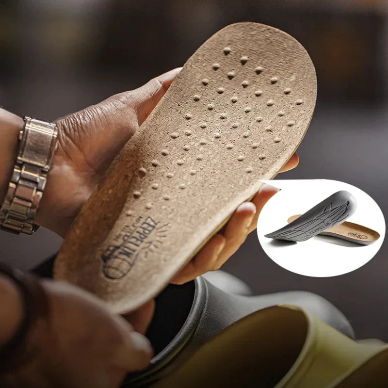 Mules En Plastique Noir