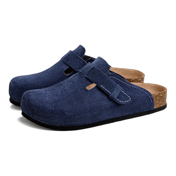 Mules Bleues Homme