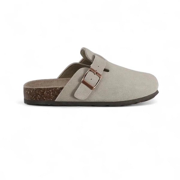 Mules Gris Femme