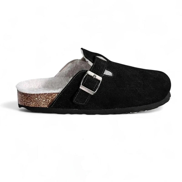 Mules Hiver Noires Femme