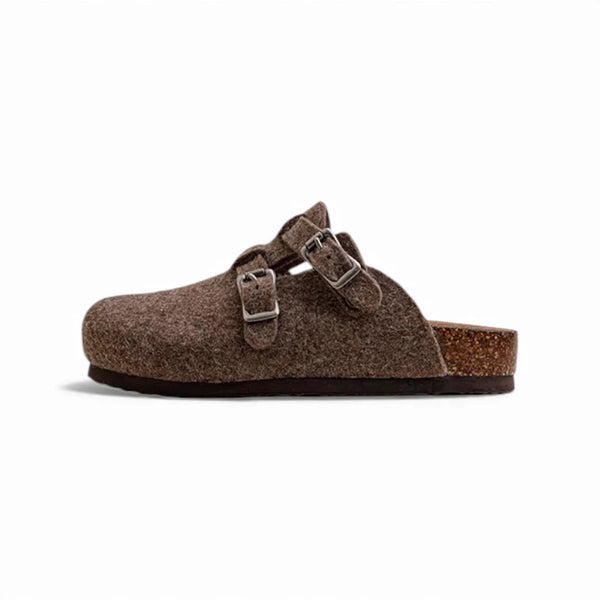 Mules Vintage Marron