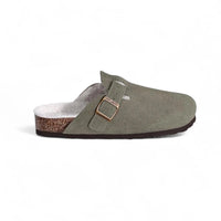 Mules Hiver Khaki Femme