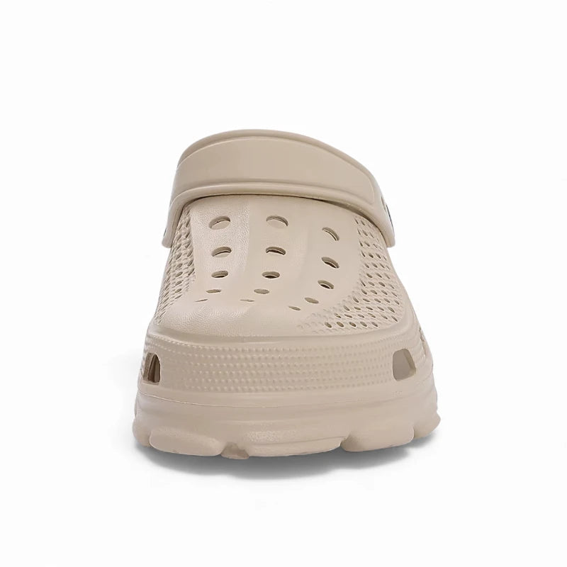 Sabots De Jardin Beige à Troues