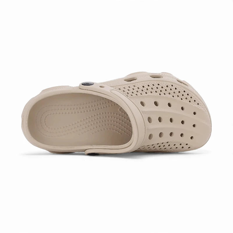 Sabots De Jardin Beige à Troues