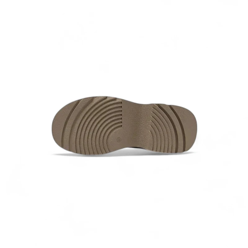 Semelle extérieure des sabots fourrés femme kaki.